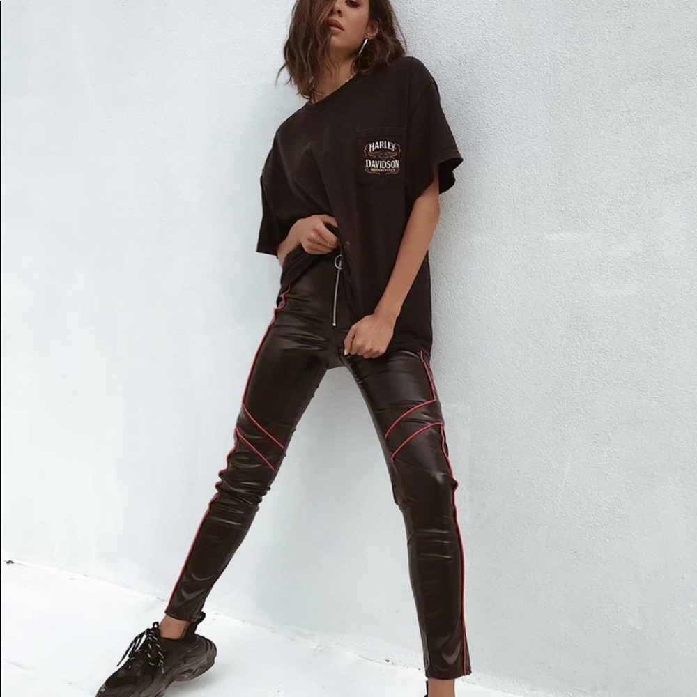 tigermist leather pants. never worn